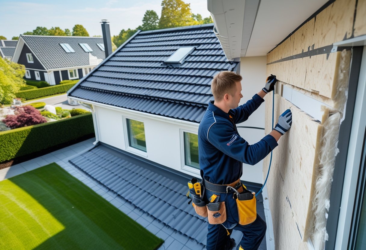 Sådan forbedrer du dit hjem med tagdækning og hulmursisolering i Herning